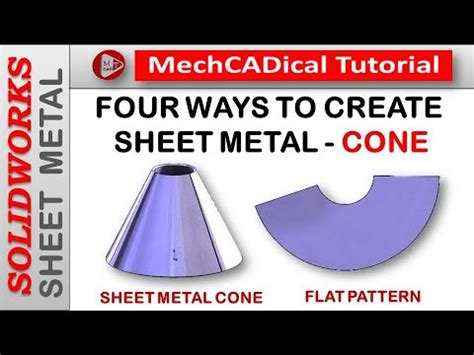 how to make a cone using sheet metal|sheet metal transition layout.